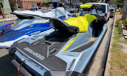 The seadoo is on the right.