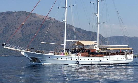 Deportes acuáticos gratis//Lux Golet/FETHIYE MARINE con tripulación completa