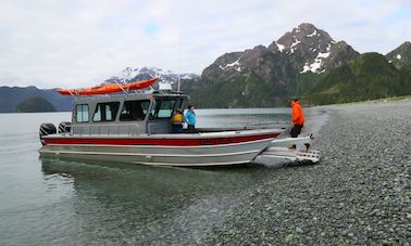 Embarcação de pouso Koffler de alumínio de 34 pés em Seward, Alasca