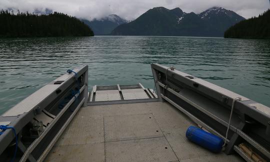 Péniche de débarquement Koffler en aluminium de 34 pieds à Seward, en Alaska