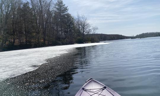 Waywayanda State Park , kayaking near the ice we think is pretty NICE! 

March 2021