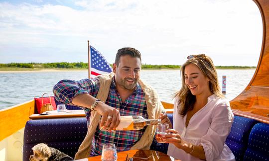 Captained Hinckey Picnic Boat “Soleil” -a Meticulous Icon of Hand Crafted Luxury