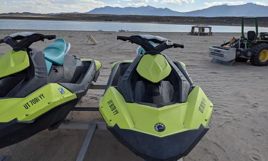 2 motos acuáticas SeaDoo en alquiler en el lago Yuba