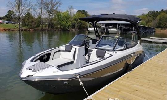 Magnífica Yamaha 242 Limited S E-Series em Lake Wateree