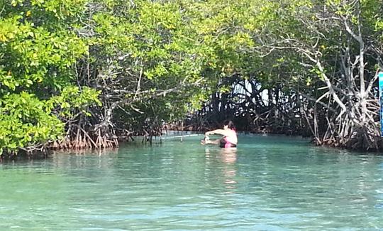 Relaxing at Cayo Enrique