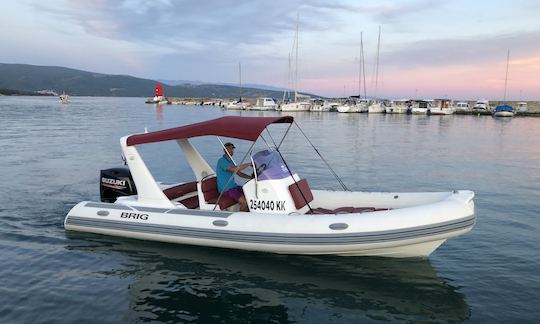 Brig Eagle 650 RIB Perfect on the island of Krk 