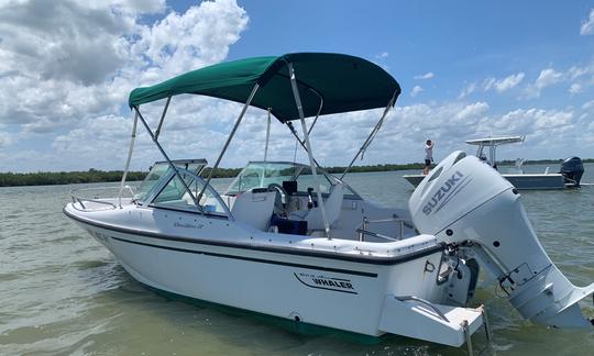 17' Boston Whaler Bowrider for 4 People in New Smyrna