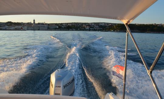 Atlantic 670 open 410kk Center Console Boat Rental in Krk, Croatia