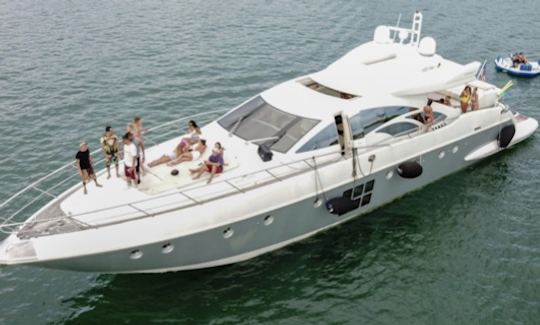 Azimut 86' S Mega Yacht in Miami Beach