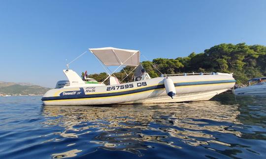 Réservez le Marlin RIB de 20 pieds à Dubrovnik