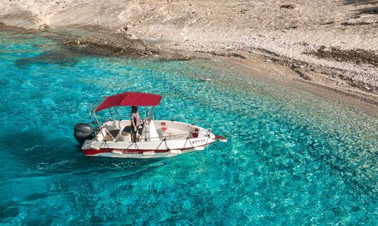 Louez une console centrale Fisherman Blumax 550 de 18 pieds à Vela Luka, Croatie