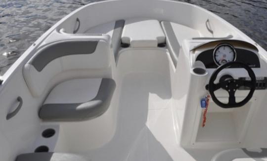 2020 Bayliner E16 Deck Boat Rental in La Valle, Wisconsin