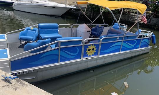 Boat Rental - 24' Sundancer Pontoon In Miami!