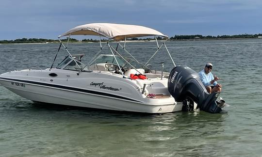 BARCO HURRICANE DECK DE 24 pies para alquilar en Freeport