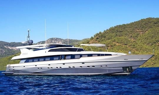 40 Meter Ultra Luxury Motor Yacht Bodrum Yalikavak | 6 Cabins - 12 Pax