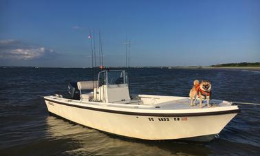 Excursiones, cruceros o pesca en la isla del área de Charleston con el capitán Chris