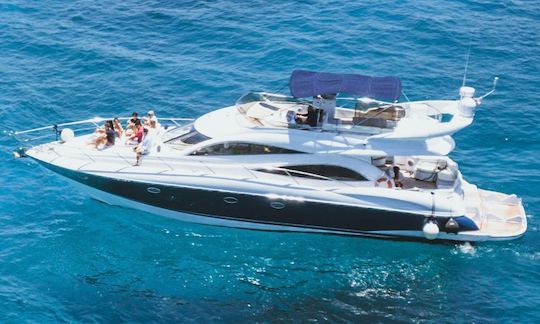 Sunseeker Manhattan 60' de lujo en Tulum, México