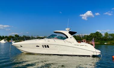 Yacht de sport Sea Ray de 38 pieds à louer sur la rivière Ohio - Louisville