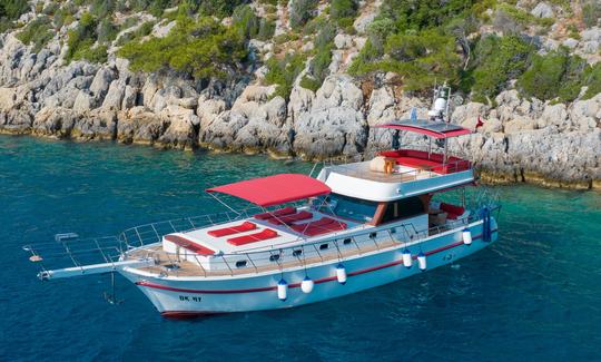 Exclusive Escape with 2023 Luxury Gulet in Gocek