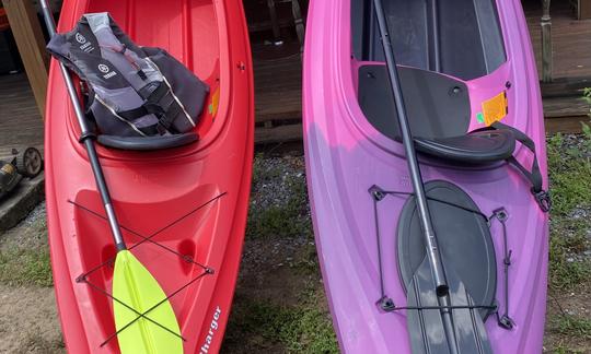 2 kayaks individuales en alquiler en Tavares