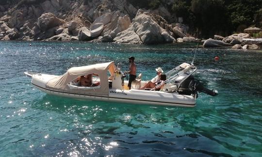 CHARTER THE 22FT OCEANIC MILLENIUM RIB at GLYFADA TO SARONIC ISLANDS