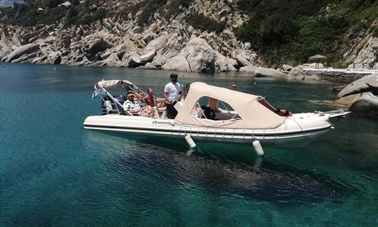 CHARTER THE 22FT OCEANIC MILLENIUM RIB at GLYFADA TO SARONIC ISLANDS