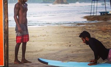 Learn to surf in Weligama, Sri Lanka