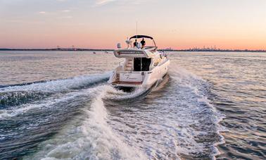 Port Washington Private Yacht Charter - 43' Azimut Flybridge