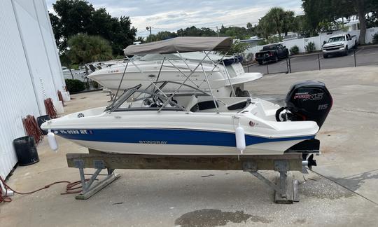 JOHNS PASS, ST PETE RENTAL 2018 Stingray 191DC Deck in St. Petersburg Florida!