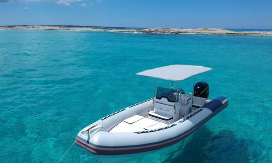 Hermoso Vanguard RIB Charter en Ibiza Formentera, España