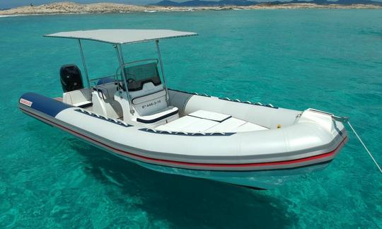 Hermoso Vanguard RIB Charter en Ibiza Formentera, España