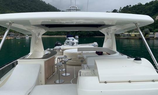 Alquiler de megayates Príncipe Ferretti Power de 83 pies en Angra dos Reis, Río de Janeiro