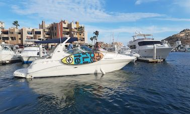 Aluguel de iates a motor Sea Ray Sundancer de 32 pés em Cabo San Lucas, México