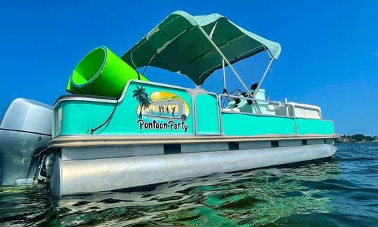 Bimini Girl - 25ft Private Charter Pontoon Party Boat - 5 Star Rated Water Fun