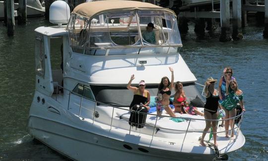 Sea Ray «Shaken Knot Stirred III» de 42 pies con juguetes acuáticos en Fort Lauderdale