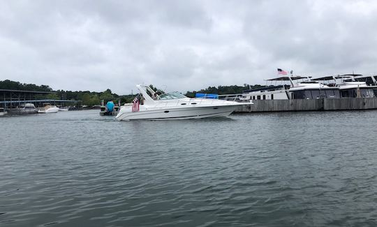 Waves and personal space are no issue on this big boat.