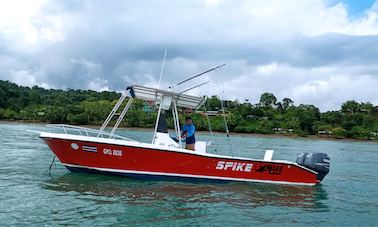 30' Mako Boat for Inshore/Offshore Fishing and Dolphin/Whale Watching Tours