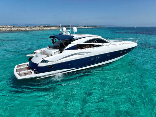 Sunseeker Predator 68 POLUX Mega Yacht Rental in Ibiza 