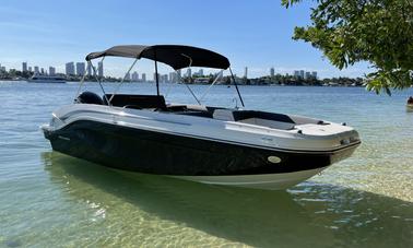 Island Adventure Awaits: 2-Hour Miami Boat Rental to Raccoon Island with Captain