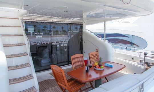 Yacht de luxe Princess 72 pieds