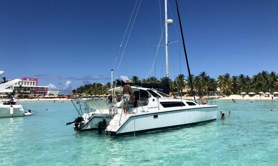 CATAMARAN PRIVÉ ⛵️ AU DÉPART D'ISLA MUJERES 🏝️