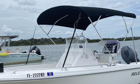 As clean as a boating experience can get! This pristine condition center console boat is ready for up to 6 guests to party all day on the water!