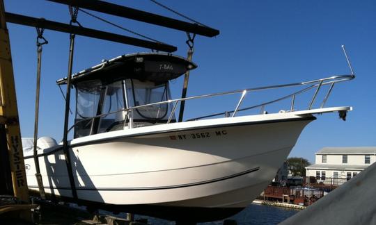 Fishing Charter on Sea Boss Center Console Boat in Brooklyn, New York