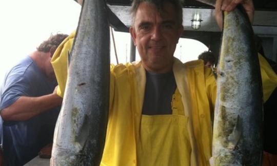 Fishing Charter on Sea Boss Center Console Boat in Brooklyn, New York