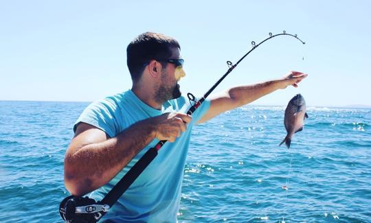 Charters de pesca en Crystal Bay: MEDIO DÍA (4 horas)