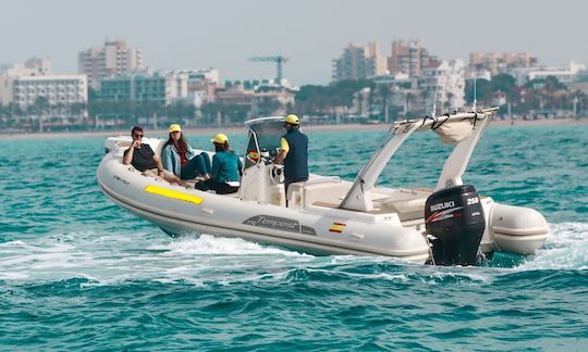 Capelli Tempest 770 Sun 250HP RIB Rental in Can Pastilla, Illes Balears