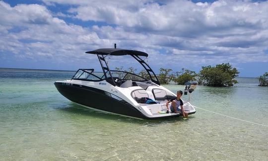 Bateau ponté Yamaha AR210 à North Miami Beach