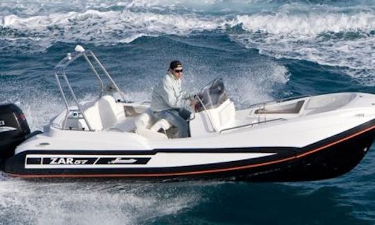 Zar 57 Well Deck Boat 150 Hp Rental in Can Pastilla, Illes Balears