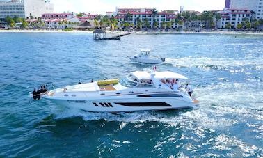 Amazing searay 45 footer A/C best in cancun 