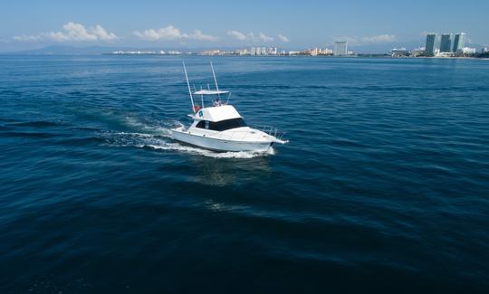 Bateau de pêche Bertram 38 pieds à Puerto Vallarta